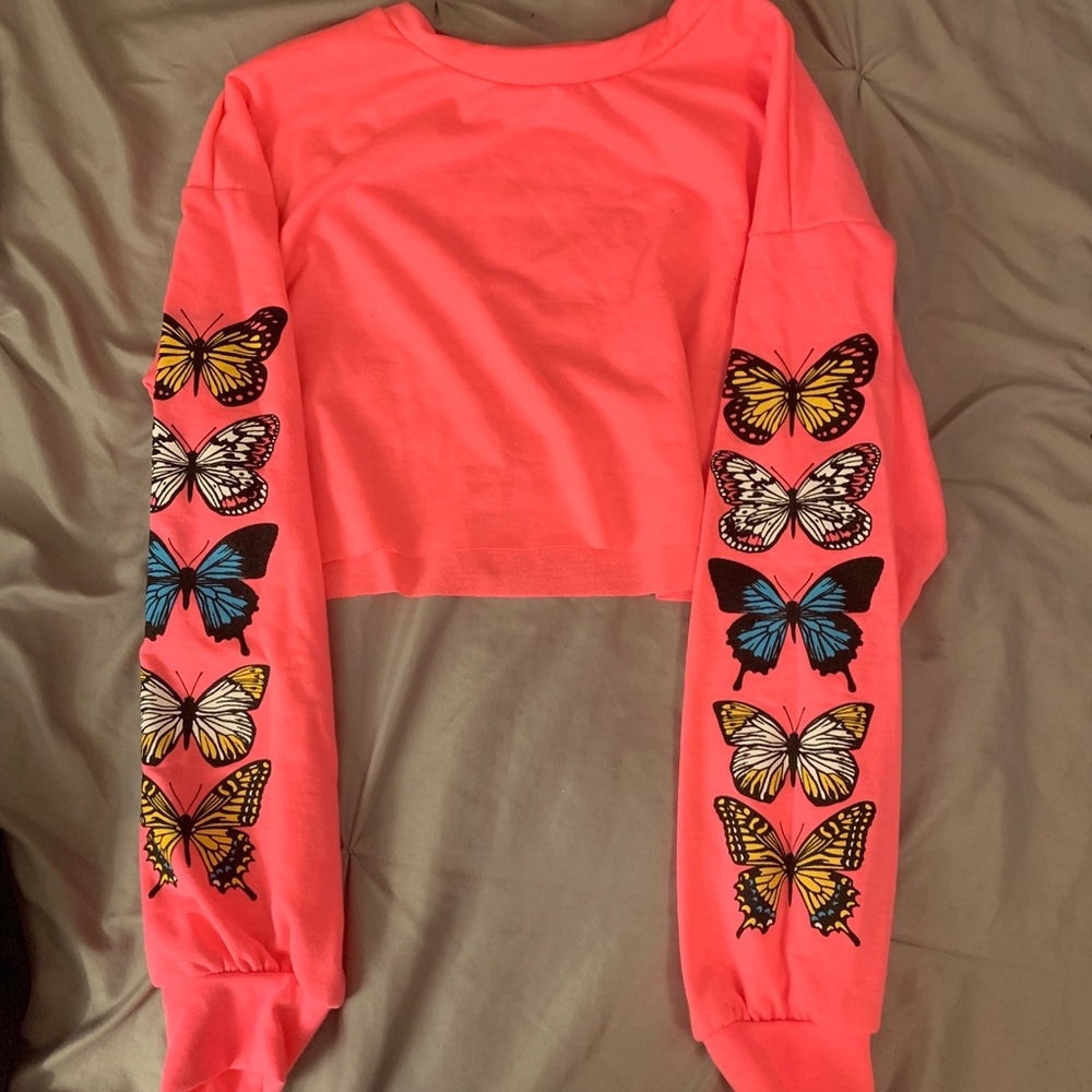 Butterfly Crop top